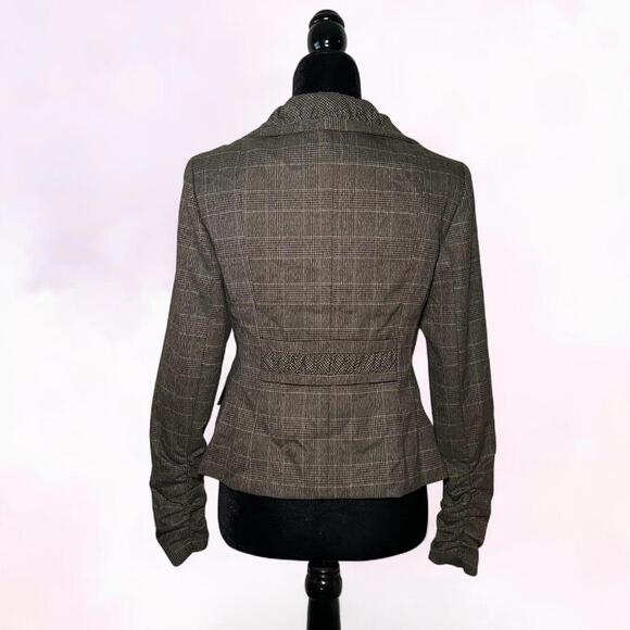 Nanette Lepore Plaid Jacket Spring Designer Chic - Picture 6 of 6